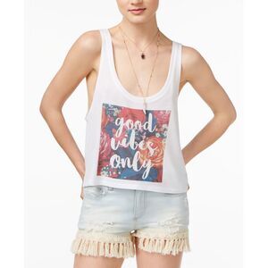 Kid Dangerous Good Vibes Only Graphic Tank Top